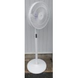 SUPER QUALITY!As new - a free-standing electric fan with remote control approx 130cm high