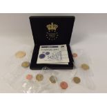 DENMARK 2002 SILVER PROOF proposed Euro coin set in presentation folder with numbered limited