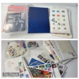 A family collection of stamps to include UK FIRST DAY COVERS from the 1990s plus 2 albums of