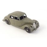 DINKY TOYS 40a Riley Saloon rare grey colour with early base Made in England