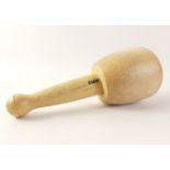 A great opportunity for WOOD CARVERS! An EMIR solid Beech wood carver's mallet in excellent