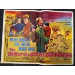 THE INN OF THE SIXTH HAPPINESS - original 1958 movie poster celebrating the great Ingrid Bergman