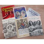 A collection of royal jubilee publications including 2 for George V and Mary silver jubilee from