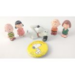 A wonderfully evocative collection of five Charles Schulz PEANUTS models produced by United