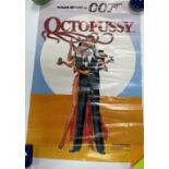 OCTOPUSSY - ROGER MOOR as 007 - EON productions Ltd 1983 - in good condition - dimensions 50cm