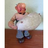 RARE and in working order OBELIX toy clock-work model KARL WEST GERMANY - OBELIX MECHANICAL