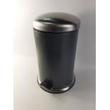 A dome topped pedal bin in nice clean condition