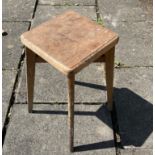 A nice old workshop stool - stands 2.25ft high