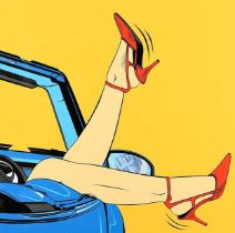A limited edition by the famous British Artist DEBORAH AZZOPARDI