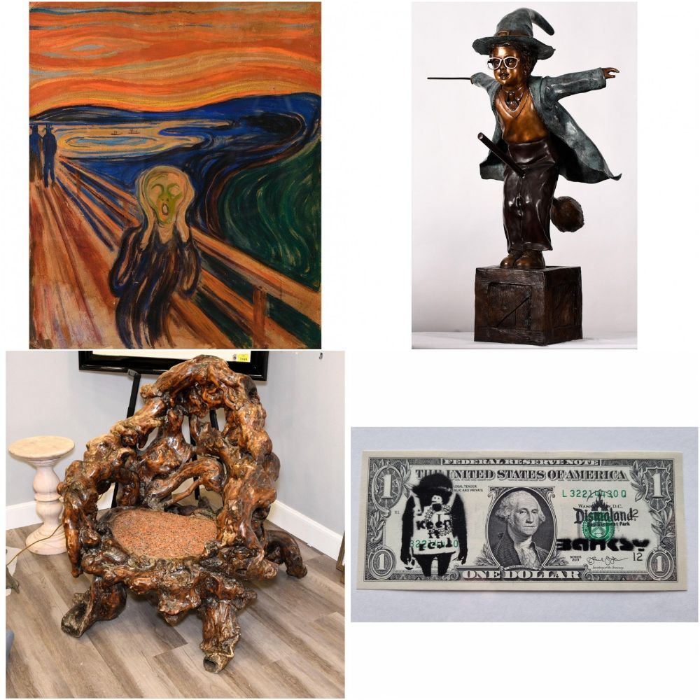 Showroom Clearance of Original Paintings, Bronzes & Sculptures, Lifesize Carvings and much more