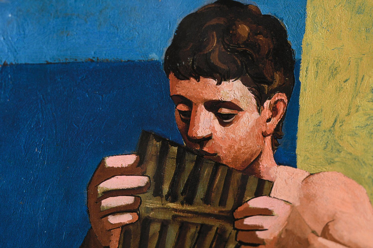 A rare limited edition of the 1923 PABLO PICASSO painting "The Pipes of Pan" was published as a - Image 9 of 10