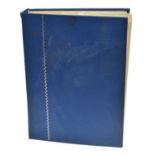 British Commonwealth mint & used collection in Blue stockbook