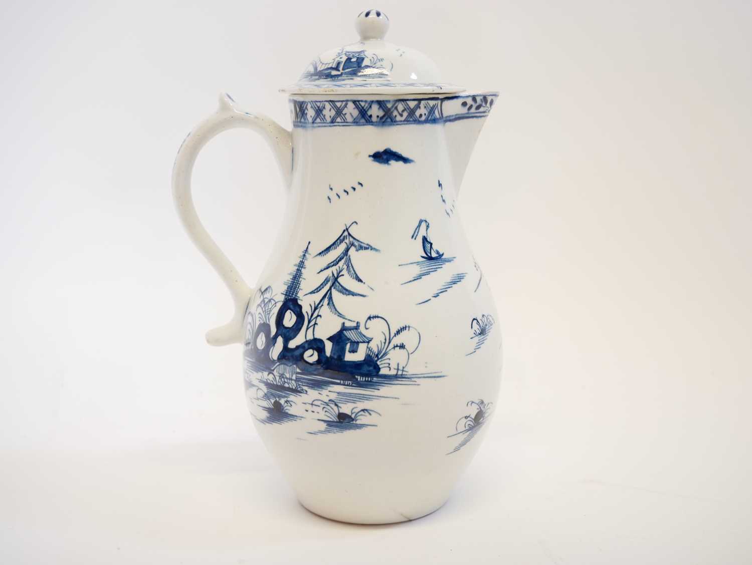 Lowestoft lidded jug - Image 6 of 10