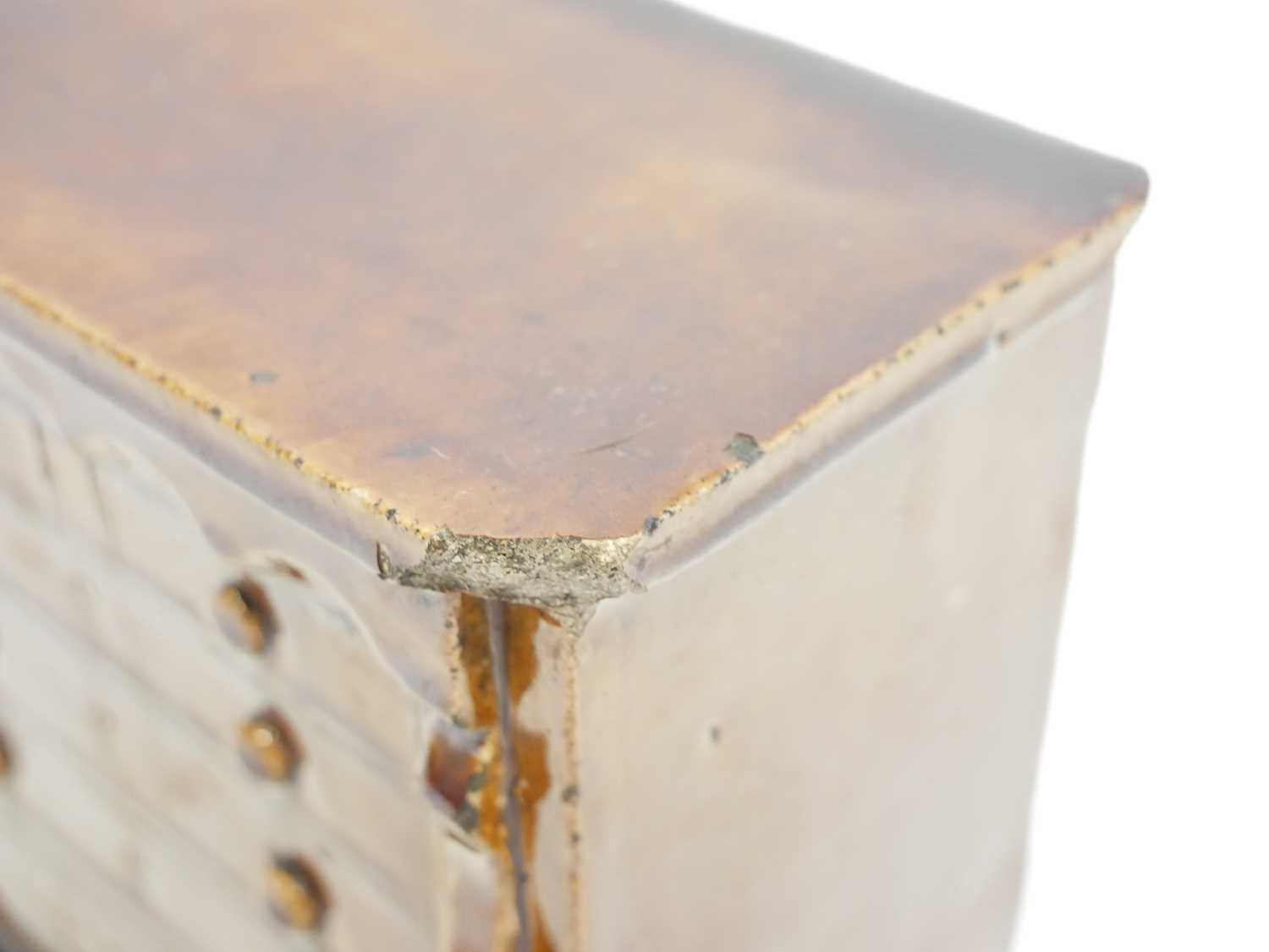 Treacle glaze chest of drawers money box - Image 4 of 6