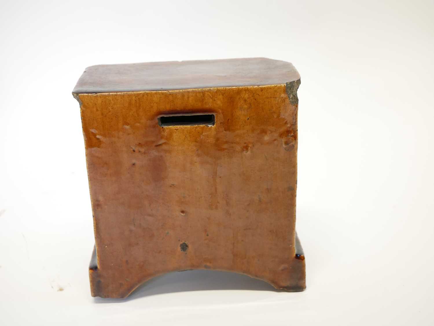 Treacle glaze chest of drawers money box - Image 5 of 6