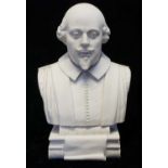 Parian bust of William Shakespeare