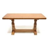 Mouseman 3ft Refectory Coffe Table