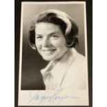 Ingrid Bergman autographed photo