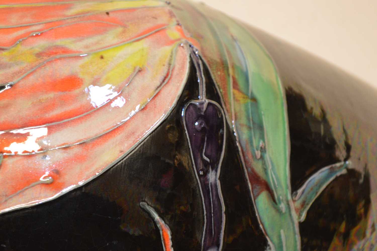 Lise Moorcroft lustre vase - Image 3 of 4