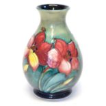 Moorcroft African Lilly pattern vase
