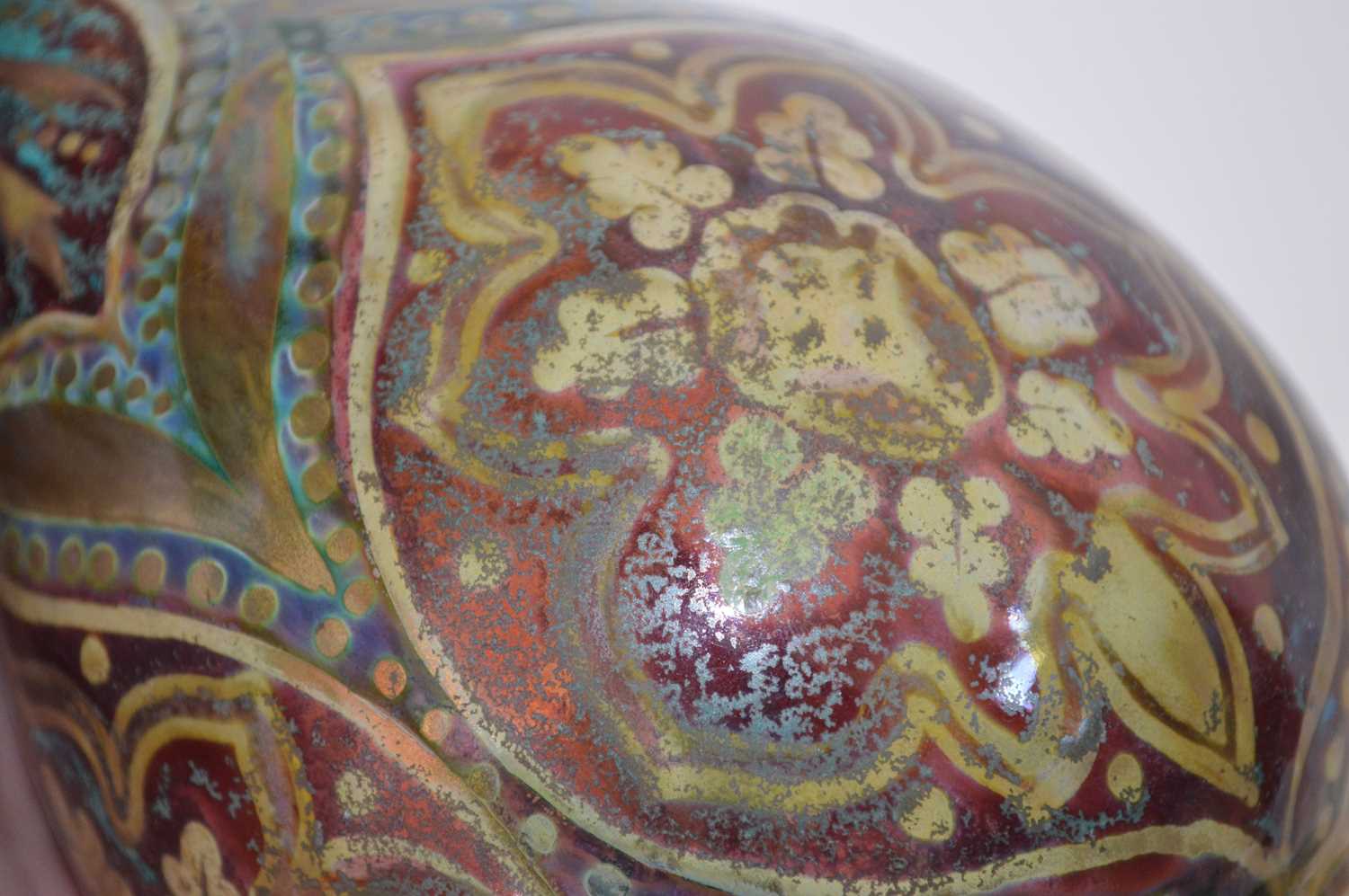 Pilkington's Royal Lancastrian lustre onion-shaped vase - Image 3 of 6