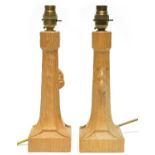 Pair of Mouseman Table Lamps