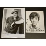 Julie Andrews & Gene Kelly autographed photos