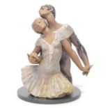 Lladro gres figure group 'Passionate Dance'