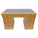 Twin Pedestal Desk