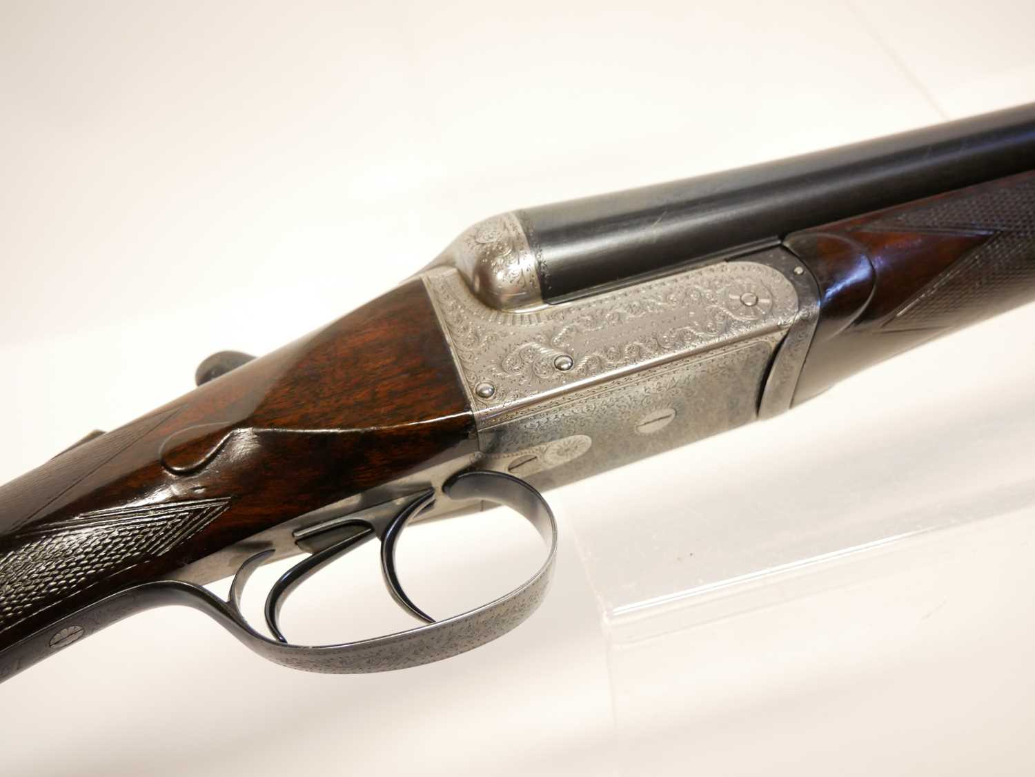 William Evans 12 bore side by side shotgun LICENCE REQUIRED - Image 5 of 14