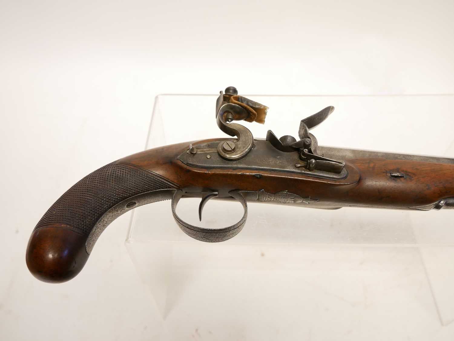 Flintlock officer's pistol - Image 2 of 13