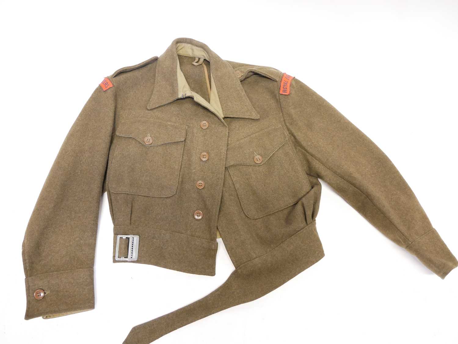British WWII Royal Engineers Uniform - Image 6 of 22