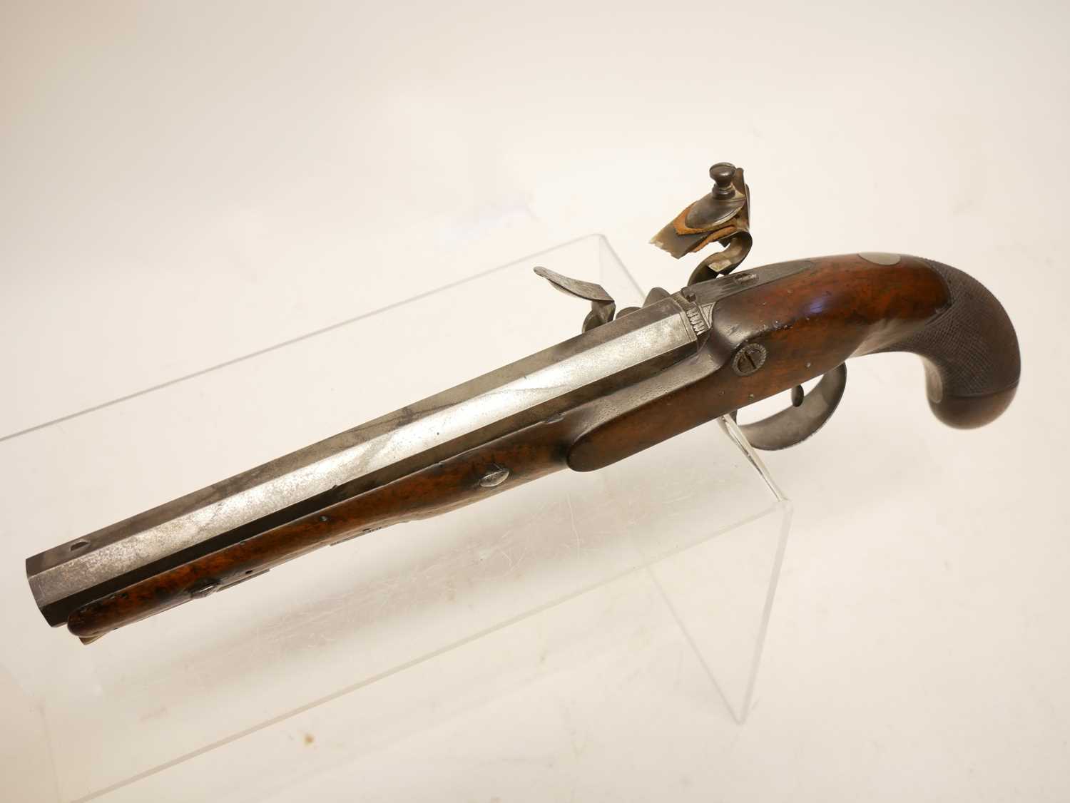 Flintlock officer's pistol - Image 10 of 13