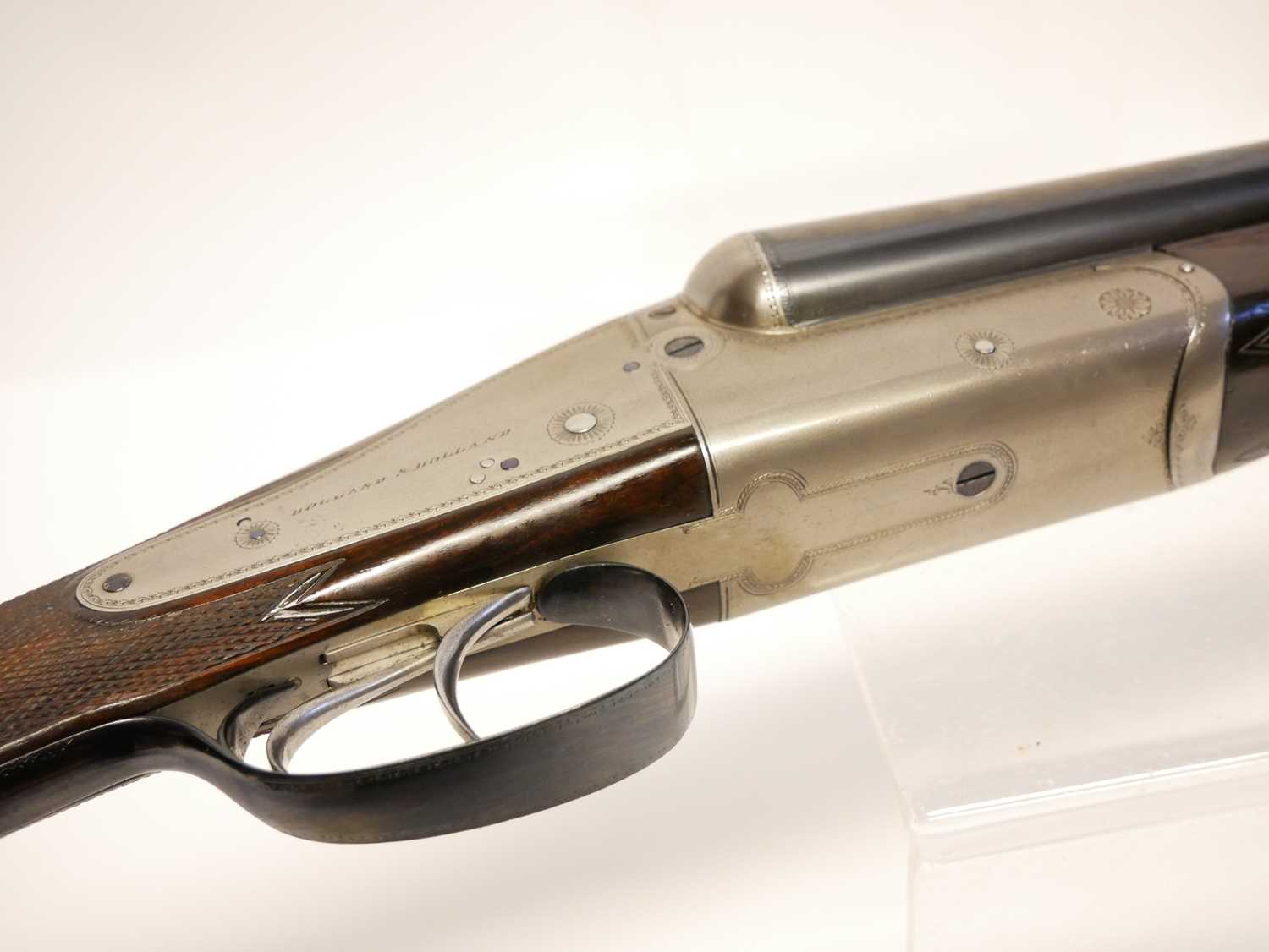 Holland and Holland Grade C 12 bore side by side shotgun with 2 3.4" chambers LICENCE REQUIRED - Image 6 of 14