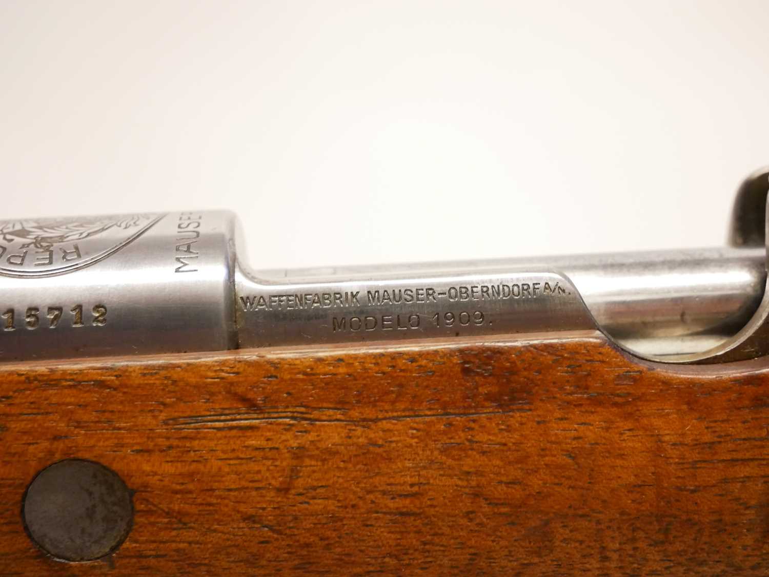 Peruvian Mauser 7.65 rifle MORE IMAGES ADDED LICENCE REQUIRED - Image 14 of 17