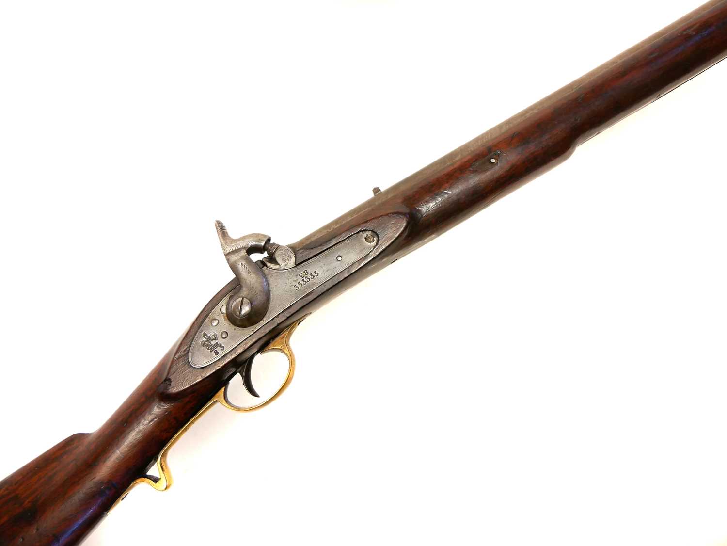 Indian .56 Enfield type percussion carbine LICENCE REQUIRED