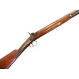 Percussion single barrel shotgun