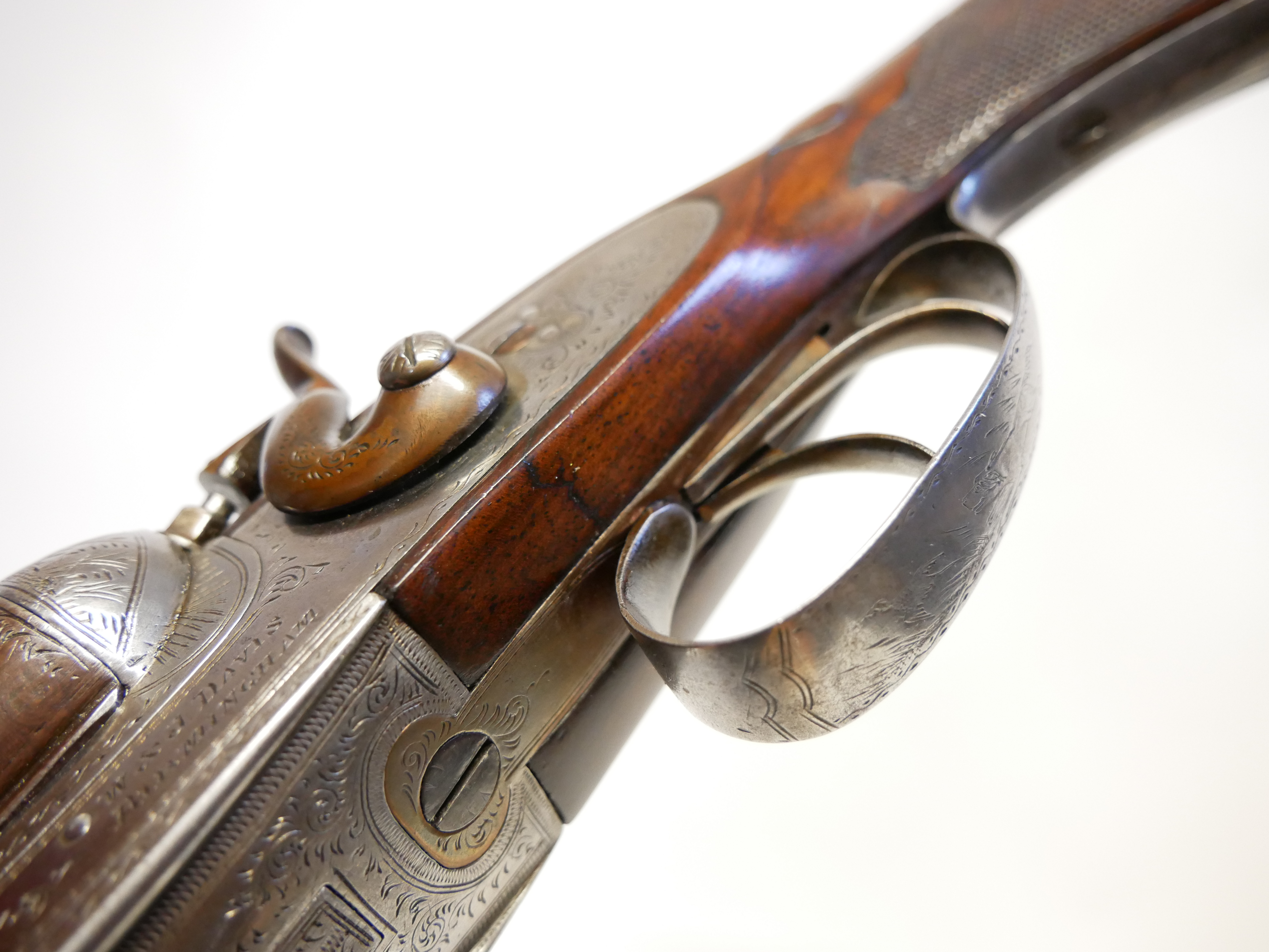 W.J. Davis Birmingham 12 bore hammer gun, LICENCE REQUIRED - Image 11 of 15