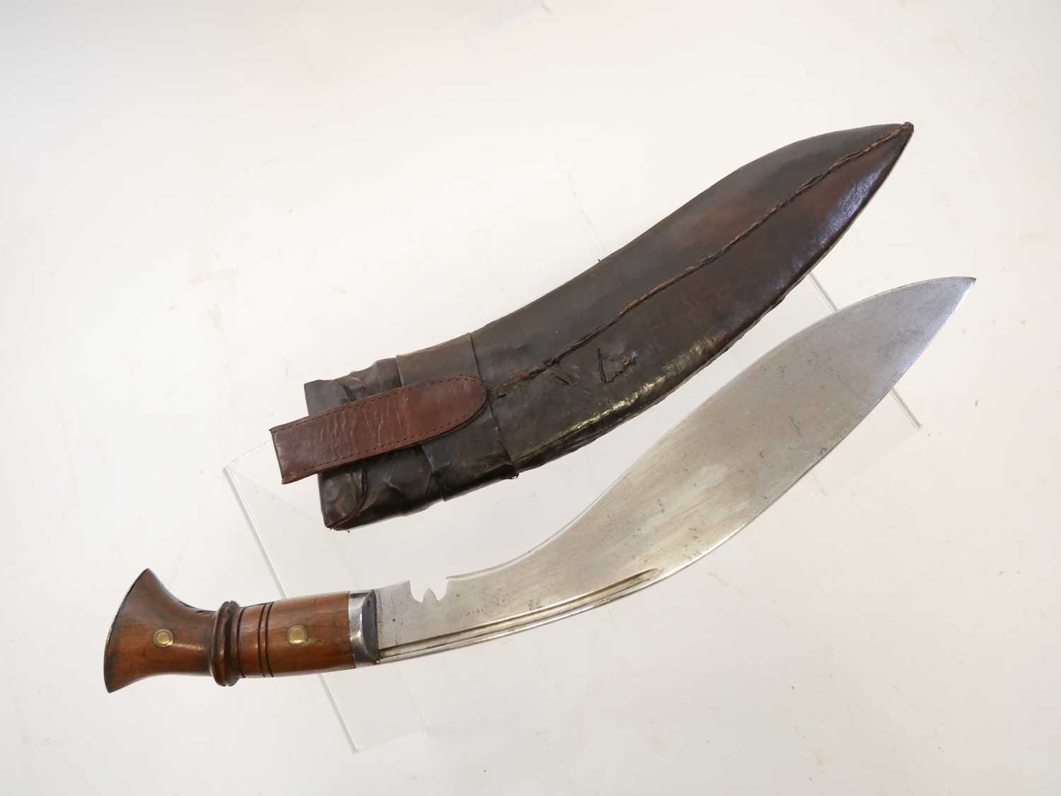 Kukri knife and scabbard - Image 2 of 6