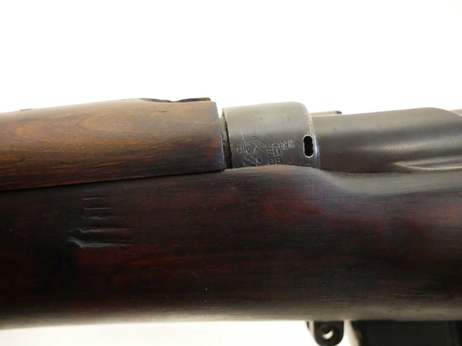 Deactivated Lee Enfield SMLE .303 bolt action rifle - Image 11 of 14