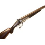 Army and Navy double 8 bore hammer gun