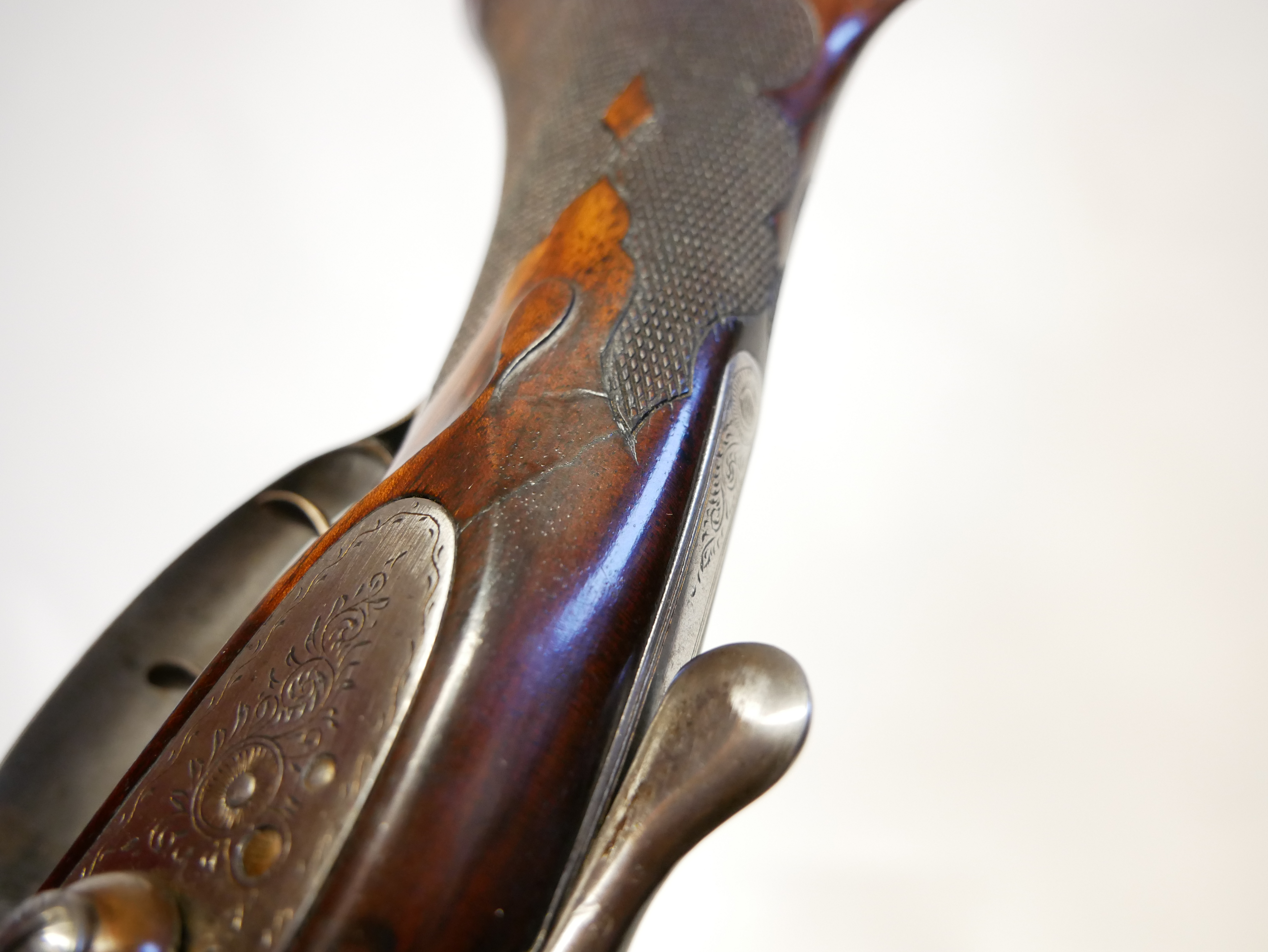 W.J. Davis Birmingham 12 bore hammer gun, LICENCE REQUIRED - Image 12 of 15