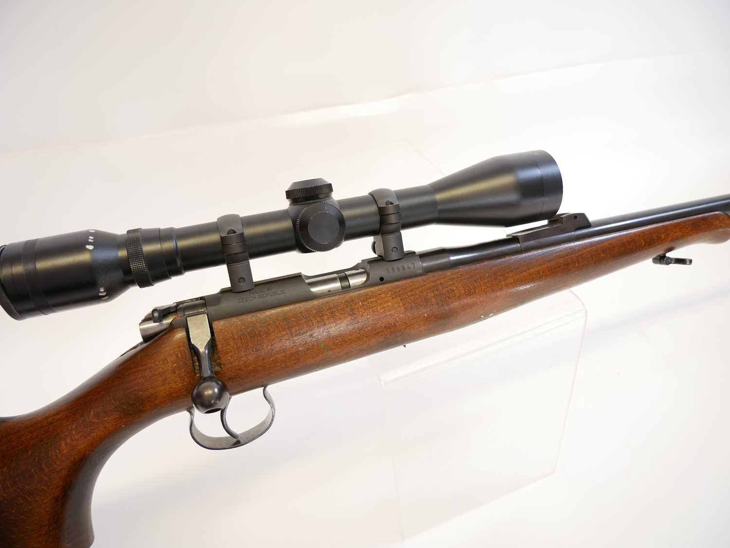 CZ 452-2E ZKM .22lr bolt action rifle with moderator LICENCE REQUIRED - Image 5 of 11