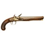 Flintlock holster pistol by Collis