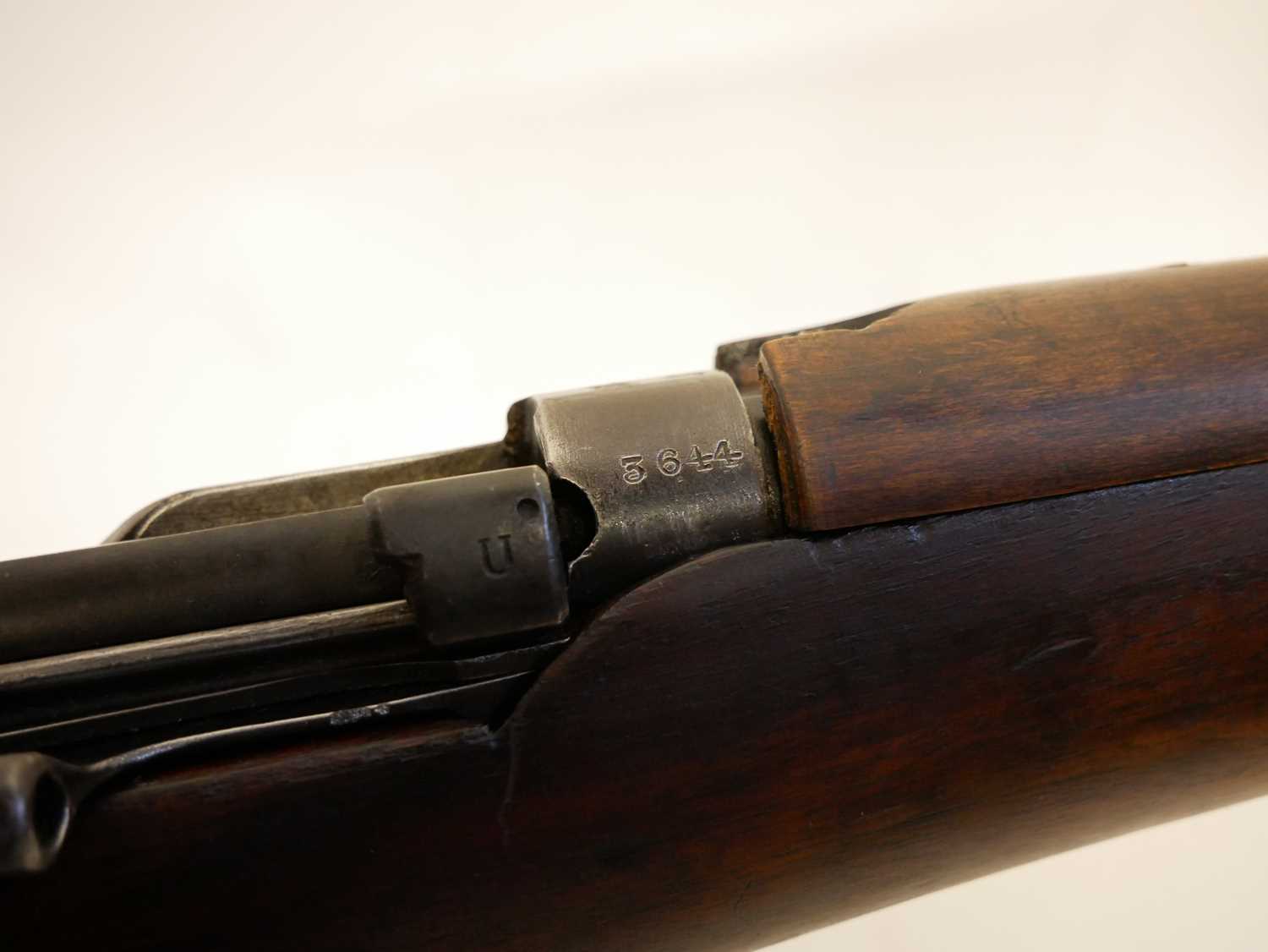 Deactivated Lee Enfield SMLE .303 bolt action rifle - Image 7 of 14