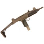 Deactivated Uzi submachine gun