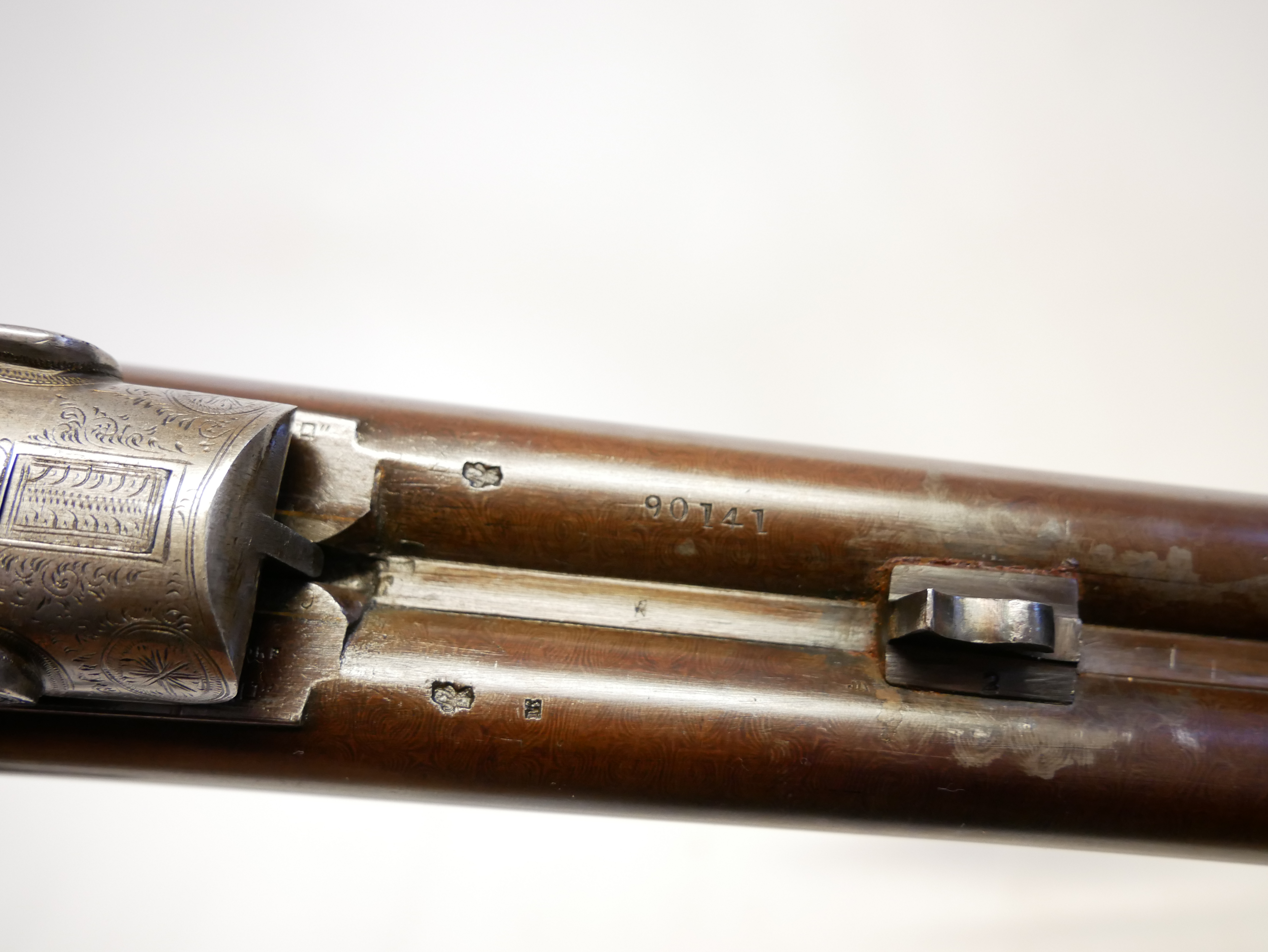 W.J. Davis Birmingham 12 bore hammer gun, LICENCE REQUIRED - Image 14 of 15