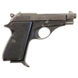 Deactivated Beretta Model 70 semi automatic pistol
