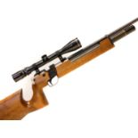 Air Arms S200 .22 PCP air rifle with adaptor and slip