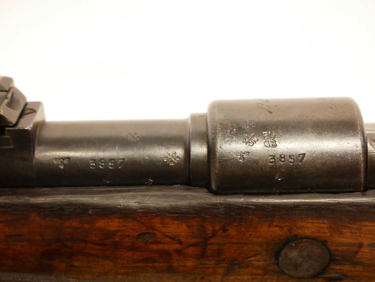Deactivated WWII Waffenamt maked K98 7.92 bolt action rifle - Image 10 of 15